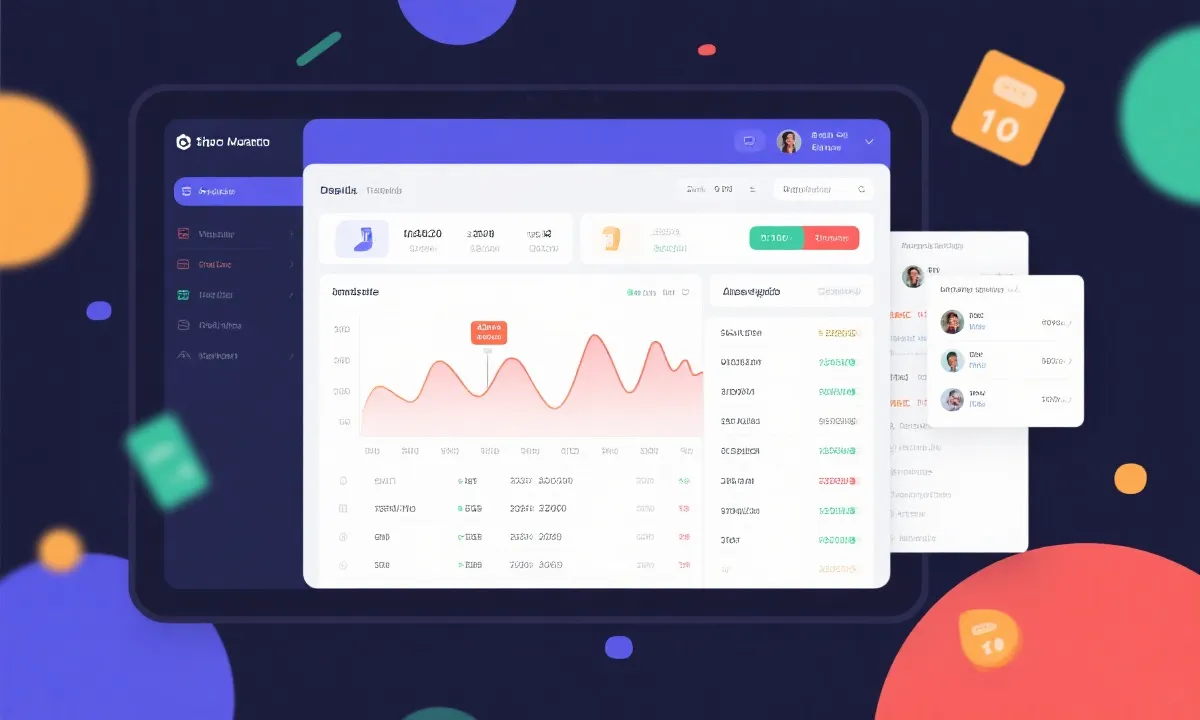 数据看板示意图